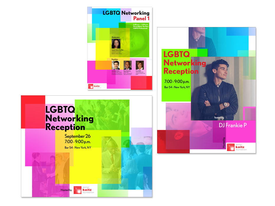 LGBTQ Networking Posters